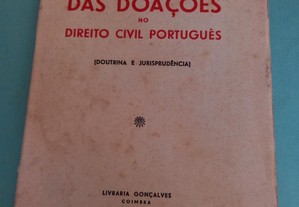 Das Doações no Direito Civil Português