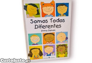 Livro Infantil  Somos Todos Diferentes    Emma Damon | Editorial Presena (2002)