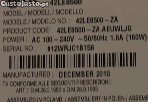 Peas TV para LG 42LE8500