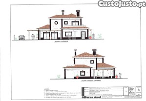 Lote de terreno para construção com 900 m2 para em santiago do caçém com projeto aprovado.