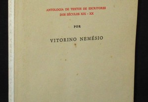 Livro Portugal A Terra e o Homem Antologia de textos Vitorino Nemésio