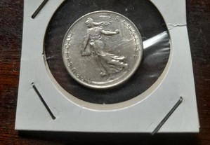 Moeda 1 franco 1964 defeito