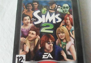 Capa e manual Sims 2 ps2