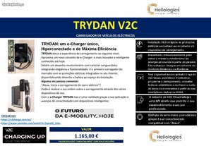 Carregador de Veículos Eléctricos V2C-TRYDAN 7.4kW (monofásico)