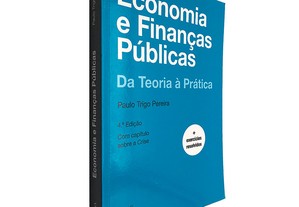 Economia e finanças públicas - Paulo Trigo Pereira