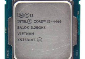Intel® Core i5-4460 Cache de 6M, até 3,40 GHz.CPU.Processador