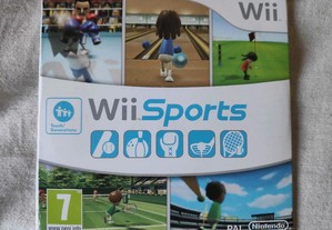 Jogo Nintendo Wii sports com 5 mini jogos