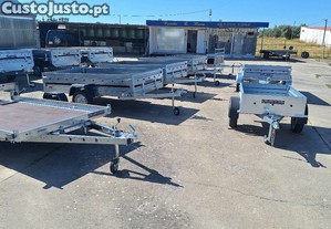Atrelados reboques novos todos em galvanizado sem qualquer pintura todos tem garantia
