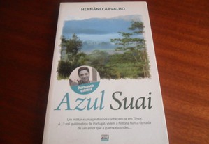 "Azul Suai" de Hernâni Carvalho - 1ª Edição de 2008