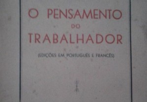 Pensamento do Trabalhador Herlander Ribeiro Rare Book