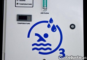 Piscina sem cloro? Sim! Sistema de Ozono para 50m, 100m ou 150m