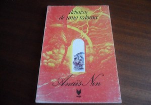 "Debaixo de uma Redoma" de Anaïs Nin - 1ª Edição s/d