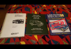 Land Rover - Livros e manuais técnicos