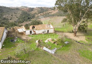 Herdade em luzianes gare com 57,2250 hectares e duas ruínas