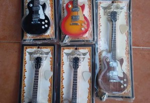 Miniatura Replica Guitarra Les Paul Escala de 1:4