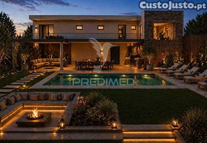 Moradia térrea de luxo | 5.000m² | piscina | ginásio | cinema privado | quinta do anjo