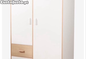 Roupeiro de 2 portas + 2 gavetas / Quarto beb - Criana