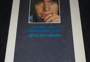 Livro Canções de Sérgio Godinho Arnaldo Saraiva