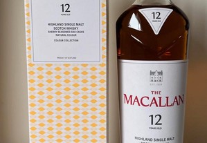 Macallan 12 years old- colour collection