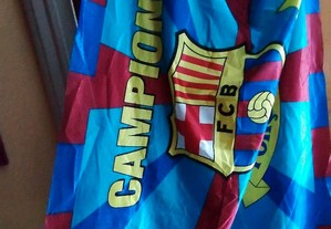 Bandeira do Futebol Clube de Barcelona, 1,10 x 0,77 mts