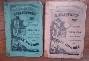 Conjunto de 2 livros antigos