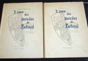 Livro das Moedas de Portugal Ferraro Vaz 2 v. 1 ed