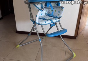 Cadeira alta de alimentação para bebe