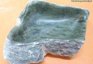Cinzeiro pedra sabão 20x19x8cm