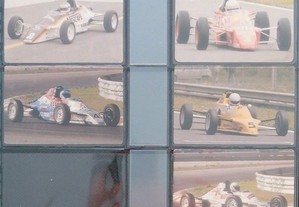 Calendários da colecção de 28 automóveis de Fórmula Ford uma edição de 1988   cada 0,50