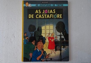 Livro As Aventuras de Tintin - As Jóias de Castafiore