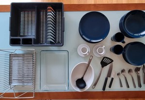 Pack (Loiça + Talheres + Utensílios de cozinha) da marca IKEA