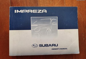 Subaru Impreza MK2 - Manual de Proprietário