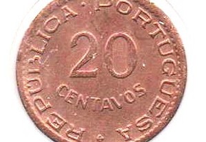 Moçambique - 20 Centavos 1950 - soberba