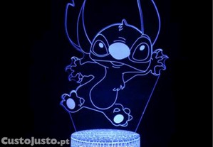 Lâmpada led nova do Stitch
