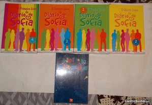 Lote 5 livros Diário de Sofia