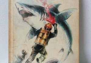 Livro " 20.000 Léguas Submarinas " de Júlio Verne
