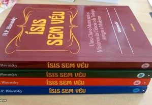 Isis Sem Véu Volumes 1, 2, 3 e 4