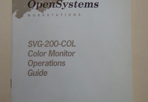 Livro - Open Systems - Workstations SVG-200-COL -