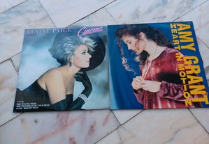 Vinil LP de Elaine Paige e Amy Grant