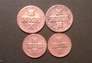 Portugal - XX Centavos de 1948e 1952 e X Centavos