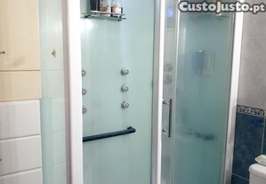 Ducha hidromassagem.