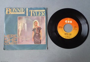 Disco vinil single - Bonnie Tyler - Here She Comes