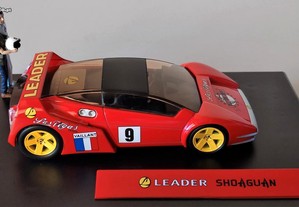 * Miniatura 1:43 Diorama "Os Automóveis de Michel Vaillant" LEADER SHOAGUAN