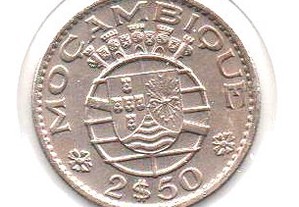 Moçambique - 2,50 Escudos 1965 - soberba