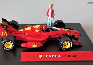 * Miniatura 1:43 Diorama "Os Automóveis de Michel Vaillant" LEADER F1