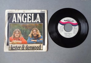 Disco vinil single - Angela - Lester & Denwood