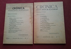 Crónica:Revista Mensal Da Actualidade-n.ºs 1 e 2-1950