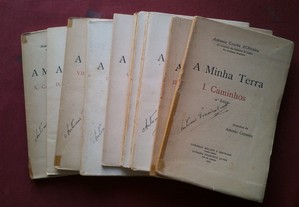 António Corrêa De Oliveira-A Minha Terra-10 Volumes-1917/19