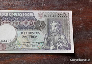Notas Luís de Camões 500 escudos