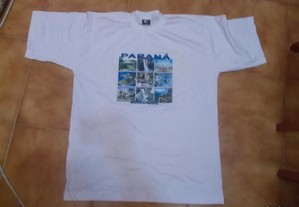 T-shirt de verão alusiva ao Paraná Brasil